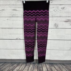 Lululemon Womens Leggings size 4 Ebb to Street Seamless Chevron‎ Knit